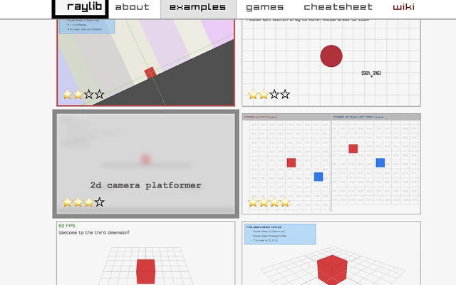 raylib screenshot