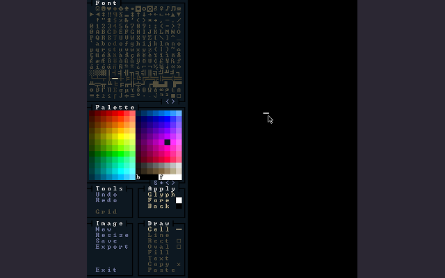 REXPaint screenshot