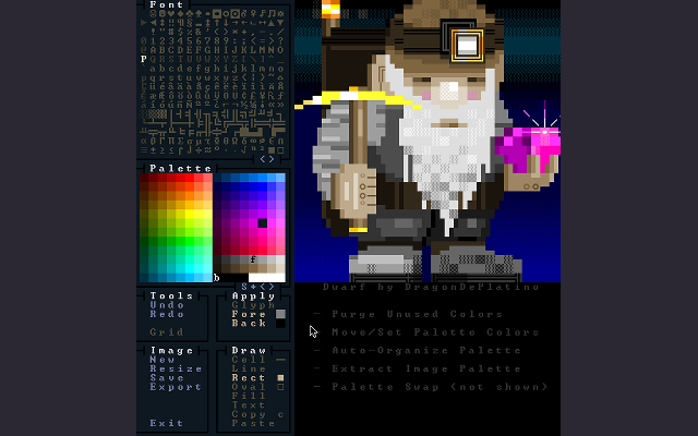 REXPaint screenshot