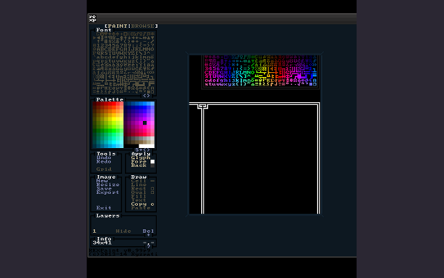 REXPaint screenshot