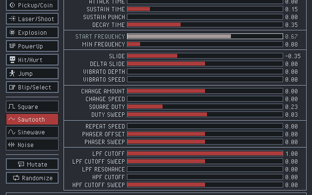 rFXGen screenshot