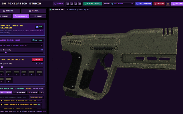 SH Pixel Studio screenshot