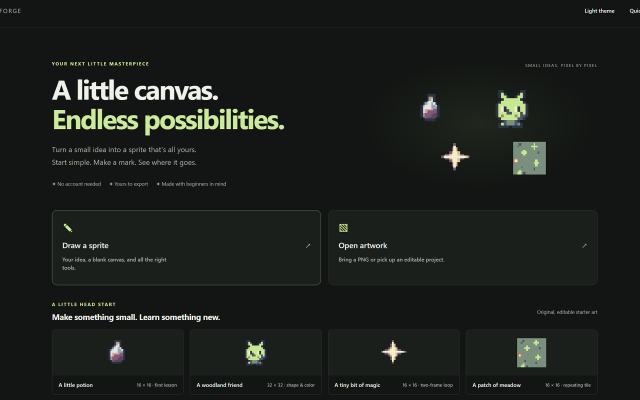 Sprite Forge screenshot