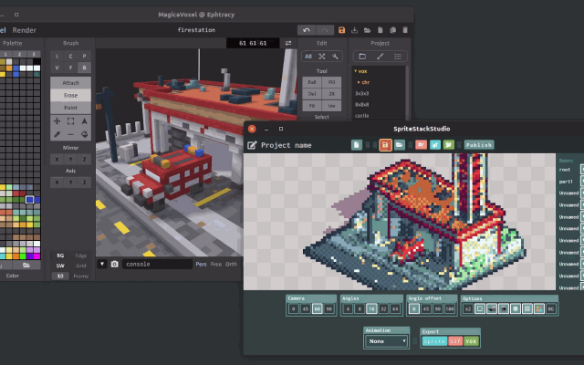 SpriteStack screenshot
