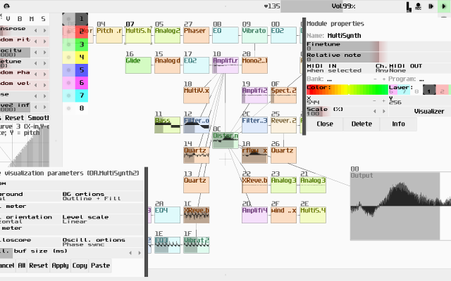 SunVox screenshot