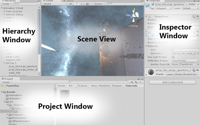 Unity screenshot