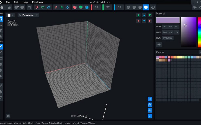 VoxEdit screenshot
