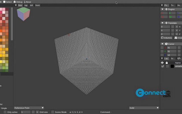 VoxEdit screenshot