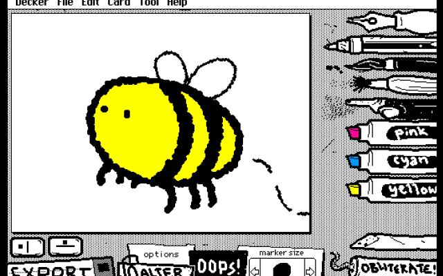 Wigglypaint screenshot