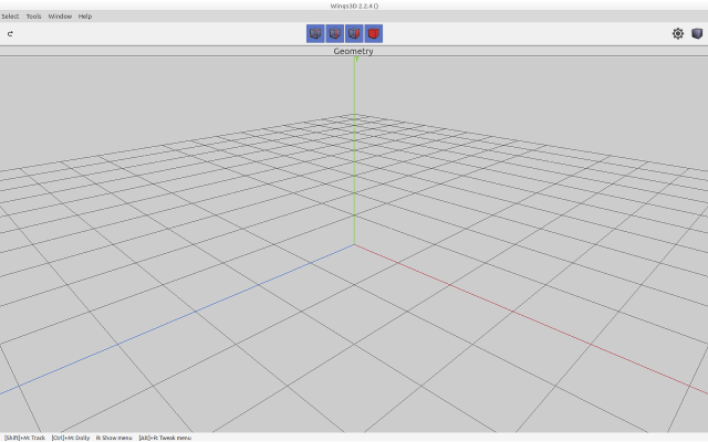Wings 3D screenshot